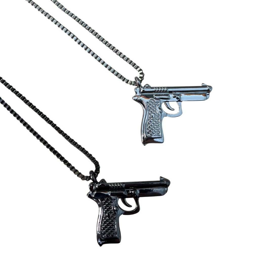 SGC Handgun Necklace Silverdale Gun Club sgc-handgun-necklace-silverdale-gun-club