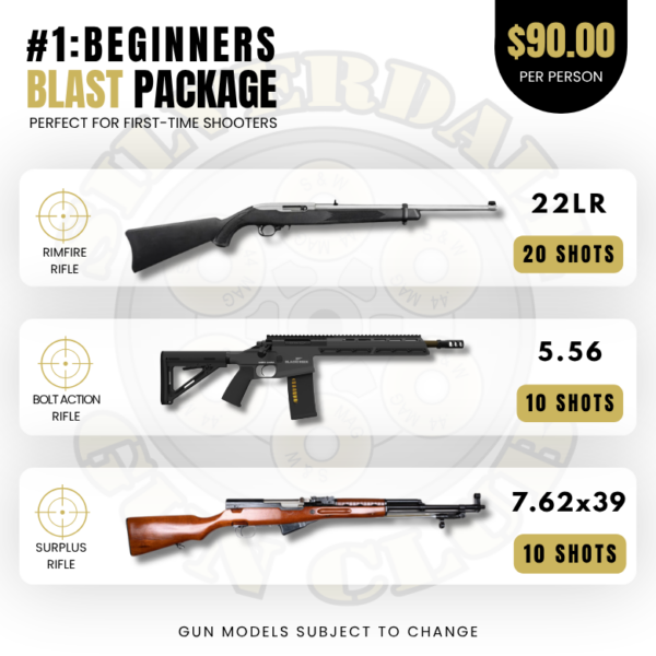 Package 1: Beginner’s Blast
